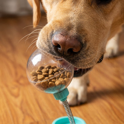 Treat-Dispensing Wobble Toy for Dogs | Spring Base & Lick Ball
