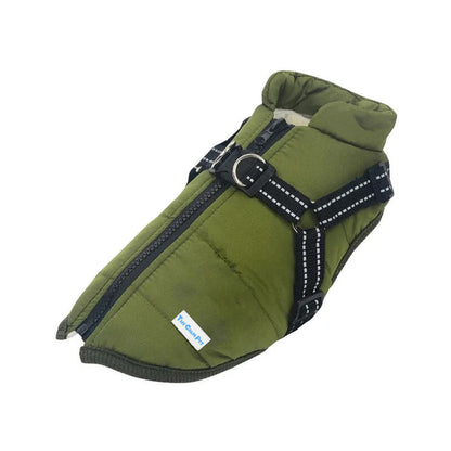 Dog Fleece Coat | Waterproof & Windproof | Maximum Warmth | Easy On & Off | XS to 4XL