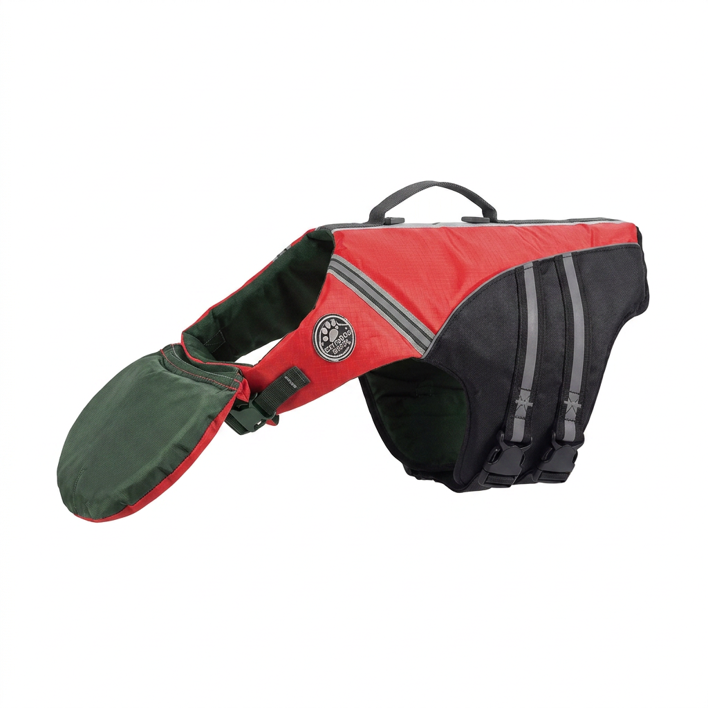 Dog Life Jacket with Rescue Handle | Swim Vest, 10 Colors, XS to XL