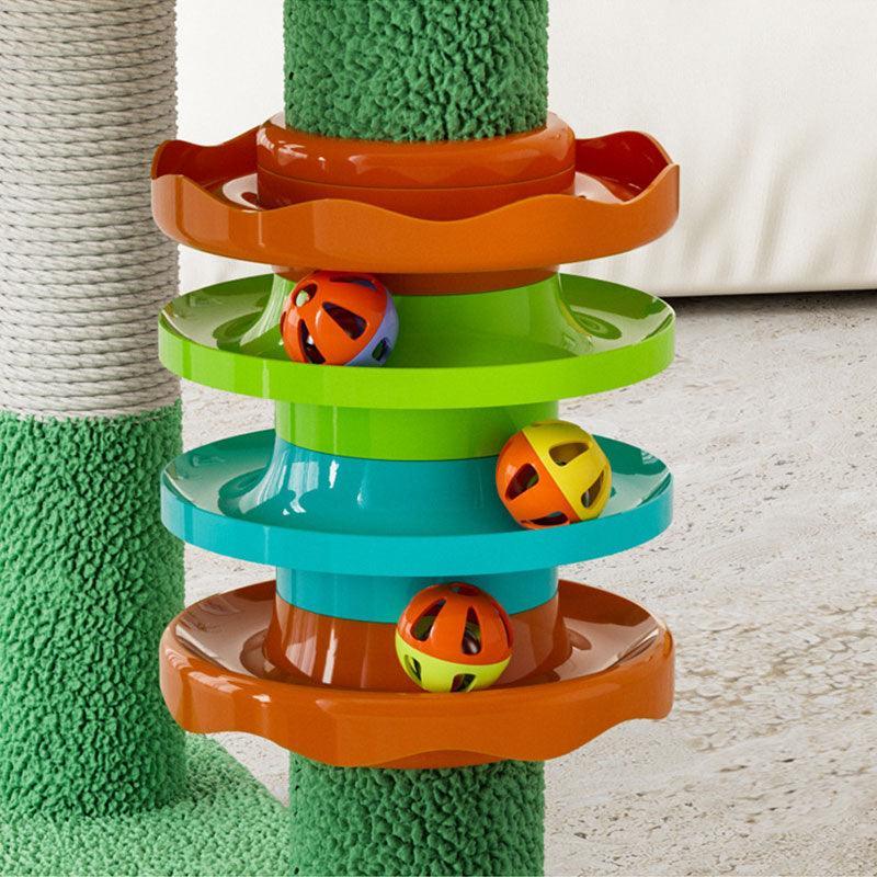 Cactus Cat Tree | Rope Scratching Posts, Cat Condo, 35 to 71 in