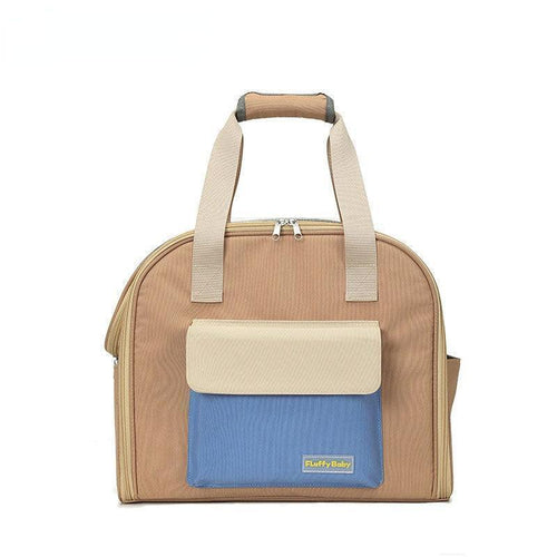 Cat Carrier Tote with Pop-Out Tent | Foldable, Color Block, 3 Colors
