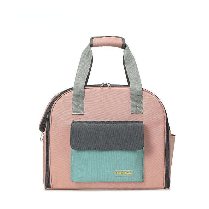 Cat Carrier Tote with Pop-Out Tent | Foldable, Color Block, 3 Colors