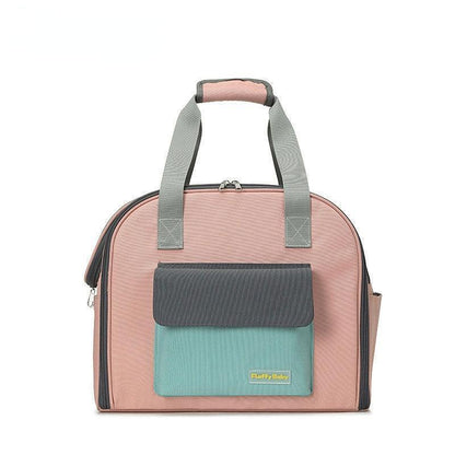 Cat Carrier Tote with Pop-Out Tent | Foldable, Color Block, 3 Colors