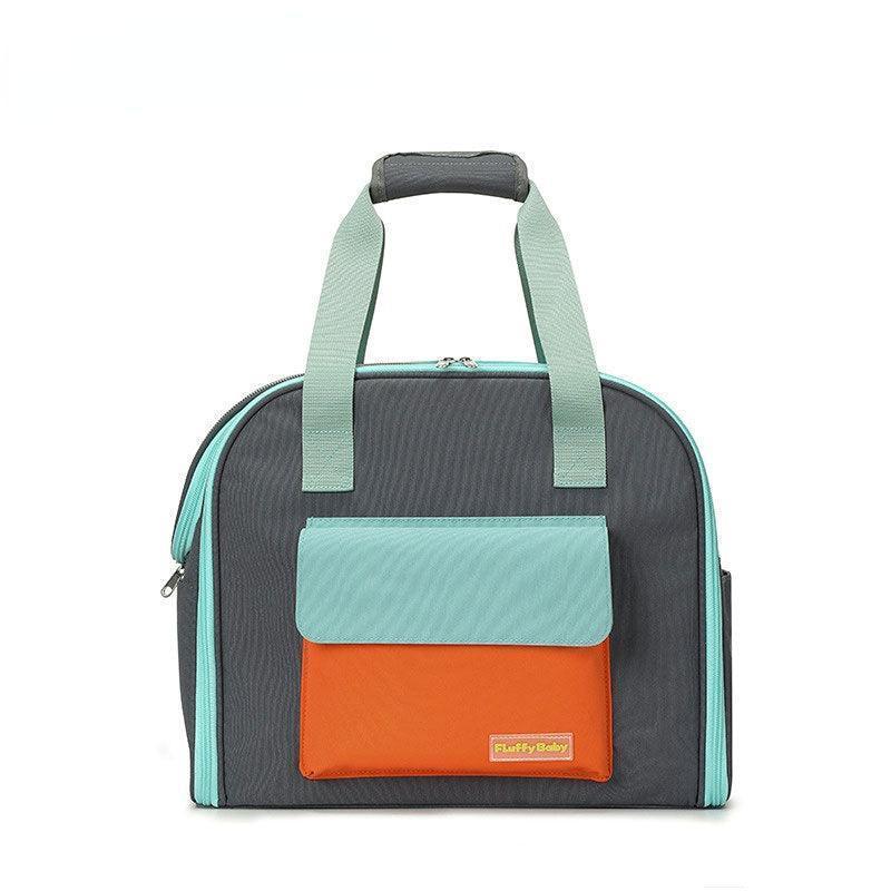 Cat Carrier Tote with Pop-Out Tent | Foldable, Color Block, 3 Colors