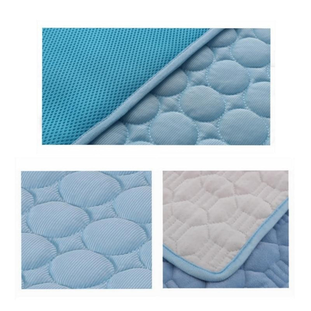 Dog Cooling Mat | Quilted Cool-Touch Pad, Washable, S to 2XL