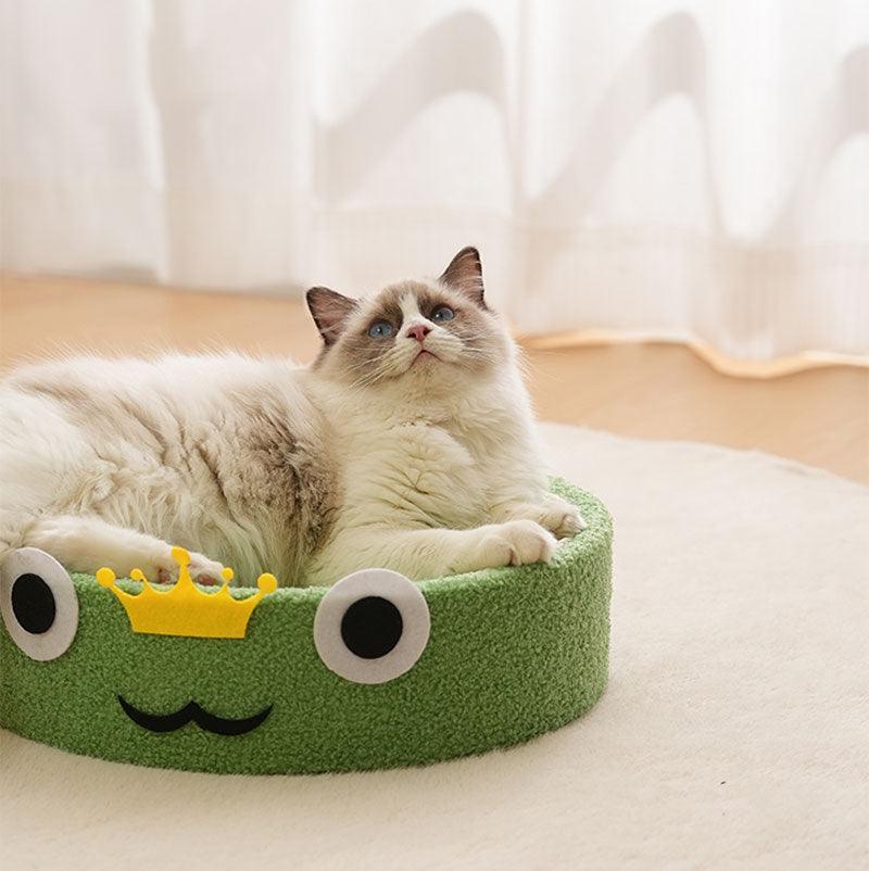 Round Cat Scratcher Bed, Sisal | Bowl Shape, 6 Animal and Fruit Designs