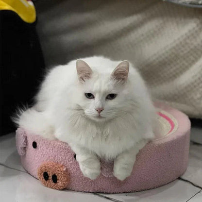 Round Cat Scratcher Bed, Sisal | Bowl Shape, 6 Animal and Fruit Designs