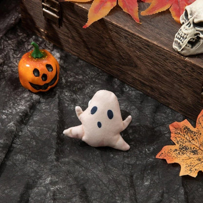 Halloween Plush Cat Toy | Ghost, Pumpkin, Skeleton, 6 Designs