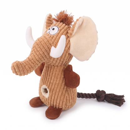 Plush Dog Toy for Aggressive Chewers | Squeaker, 12 Animals