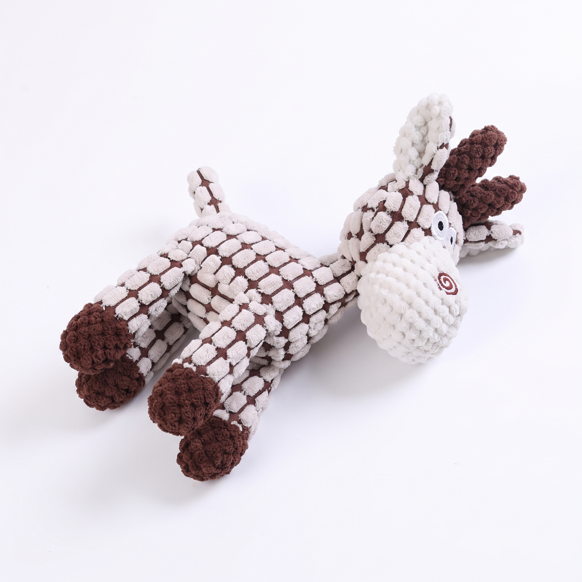 Plush Dog Toy for Aggressive Chewers | Squeaker, 12 Animals