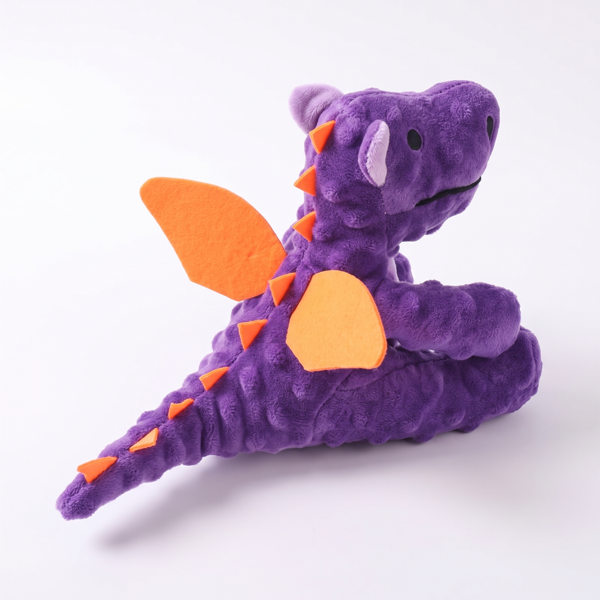 Dinosaur Plush Dog Toy | Built-In Squeaker | 5 Styles