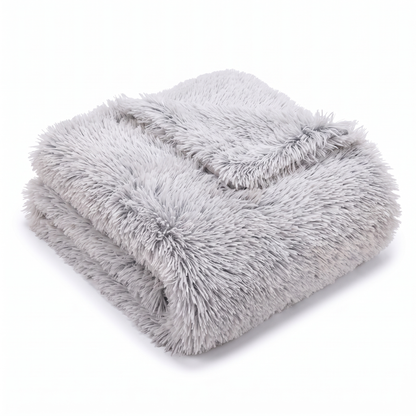 Fluffy Pet Blanket for Dogs and Cats | Long-Pile Plush | 4 Sizes, 6 Colors