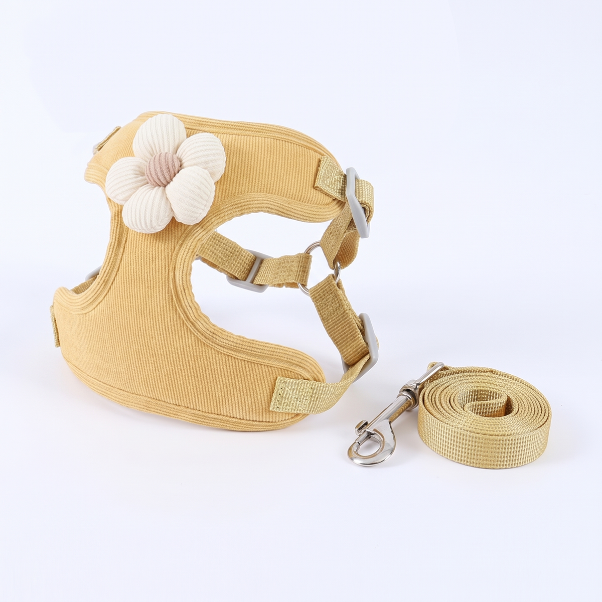 Cat Vest Harness and Leash Set | Flower, Star or Cloud, S to XL