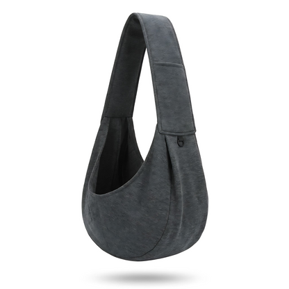 Dog Sling Carrier, Hands-Free | Adjustable Strap, Safety Hook
