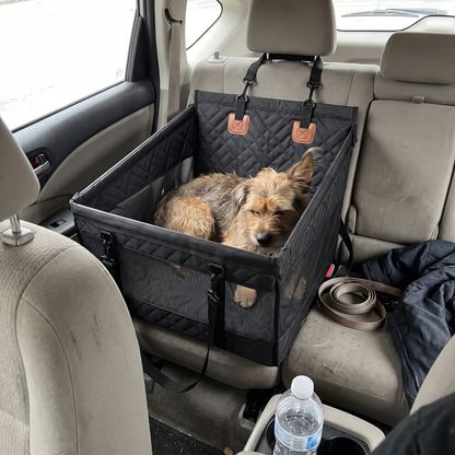 Dog Car Seat Extender, Single Seat | Hard Bottom, Holds 110 lb