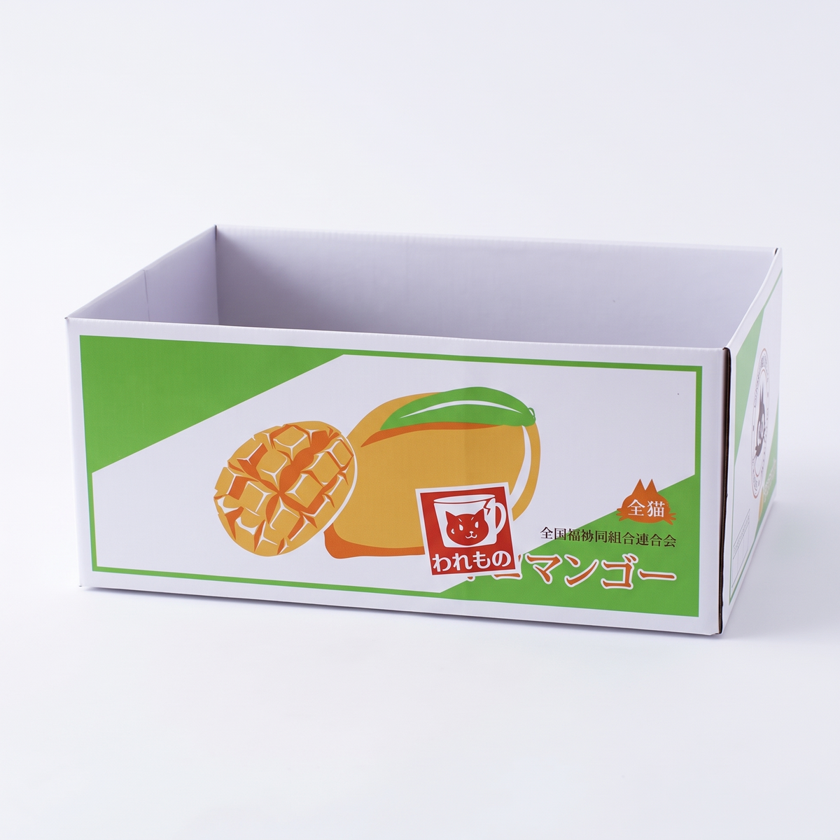 Cardboard Cat Scratcher Box Bed | Japanese Print Designs | 2 Sizes