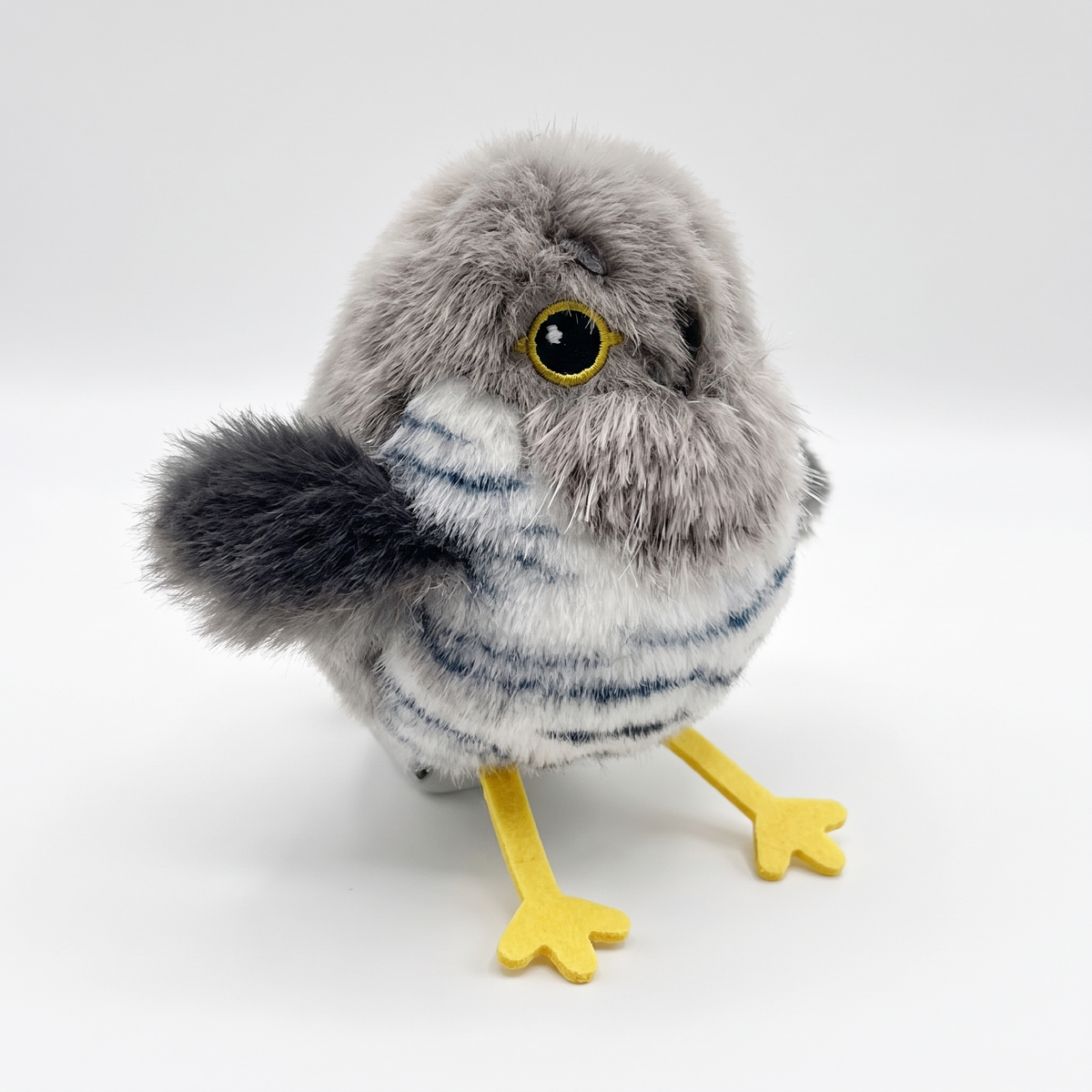 Plush Flapping Bird Cat Toy | 3 Wing Modes | USB-C Rechargeable