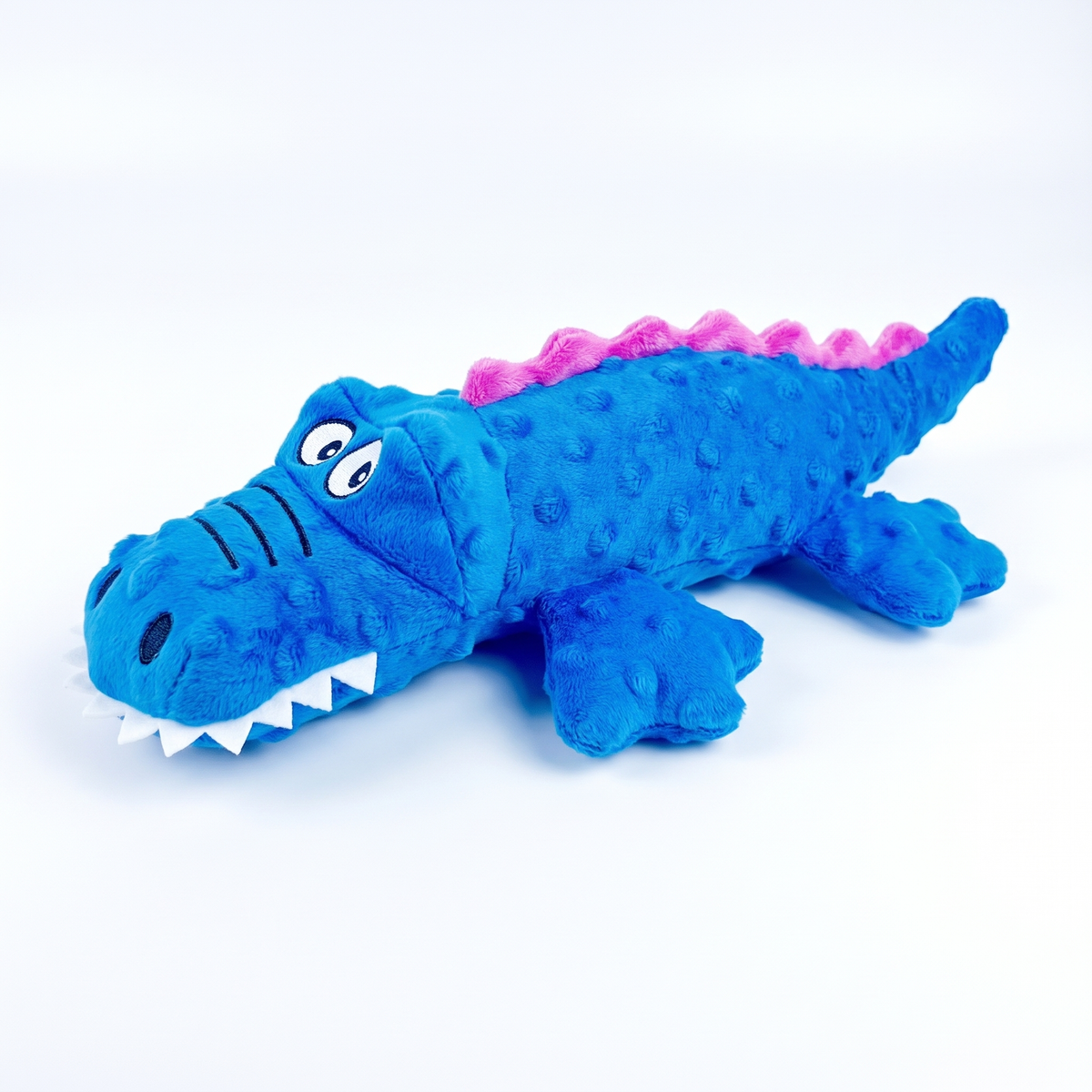 Squeaky Crocodile Dog Toy | Plush with Crinkle Paper | 14.6 in