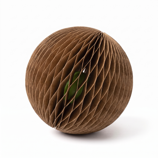 Cardboard Cat Scratcher Ball | Honeycomb with Inner Ball