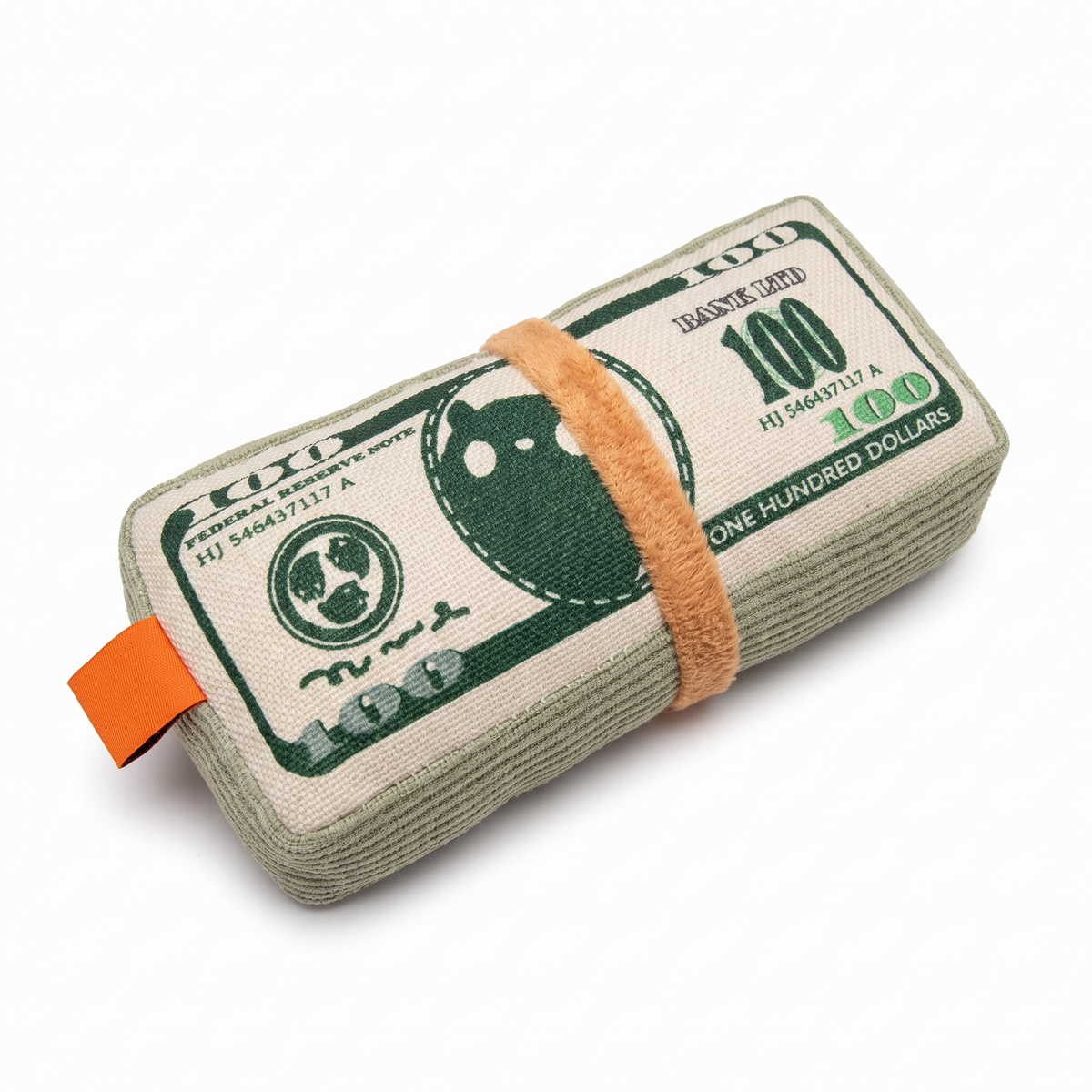 Catnip Cat Toy, Dollar Bill Pillow | Crinkle Paper | Box and Bed Options