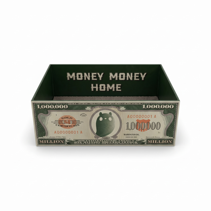 Catnip Cat Toy, Dollar Bill Pillow | Crinkle Paper | Box and Bed Options
