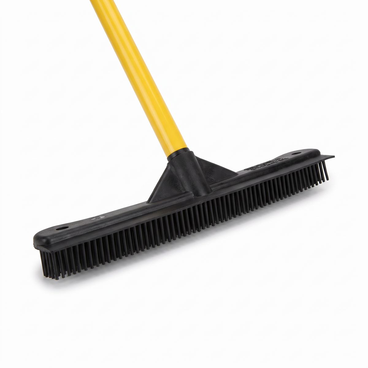 Pet Hair Removal Broom | Silicone Bristles for Carpet and Floors