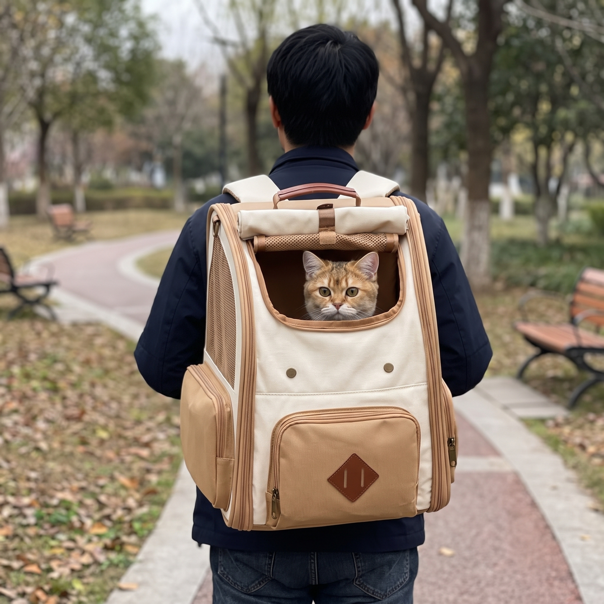 Vintage Cat Carrier Bag | Backpack, Handbag or Tote, 7 Styles, up to 18 lb
