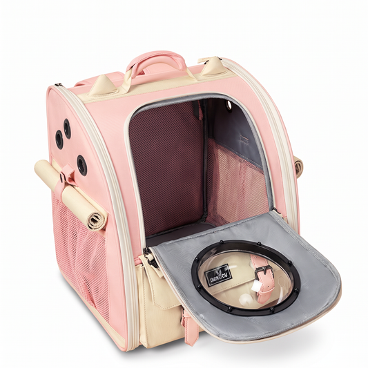 Cat Bubble Backpack with Cat Ears | Standard, Expandable or Tent Style, 3 Colors