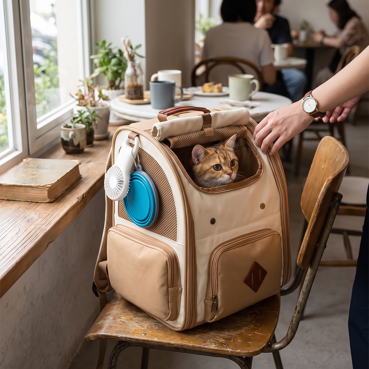 Vintage Cat Carrier Bag | Backpack, Handbag or Tote, 7 Styles, up to 18 lb