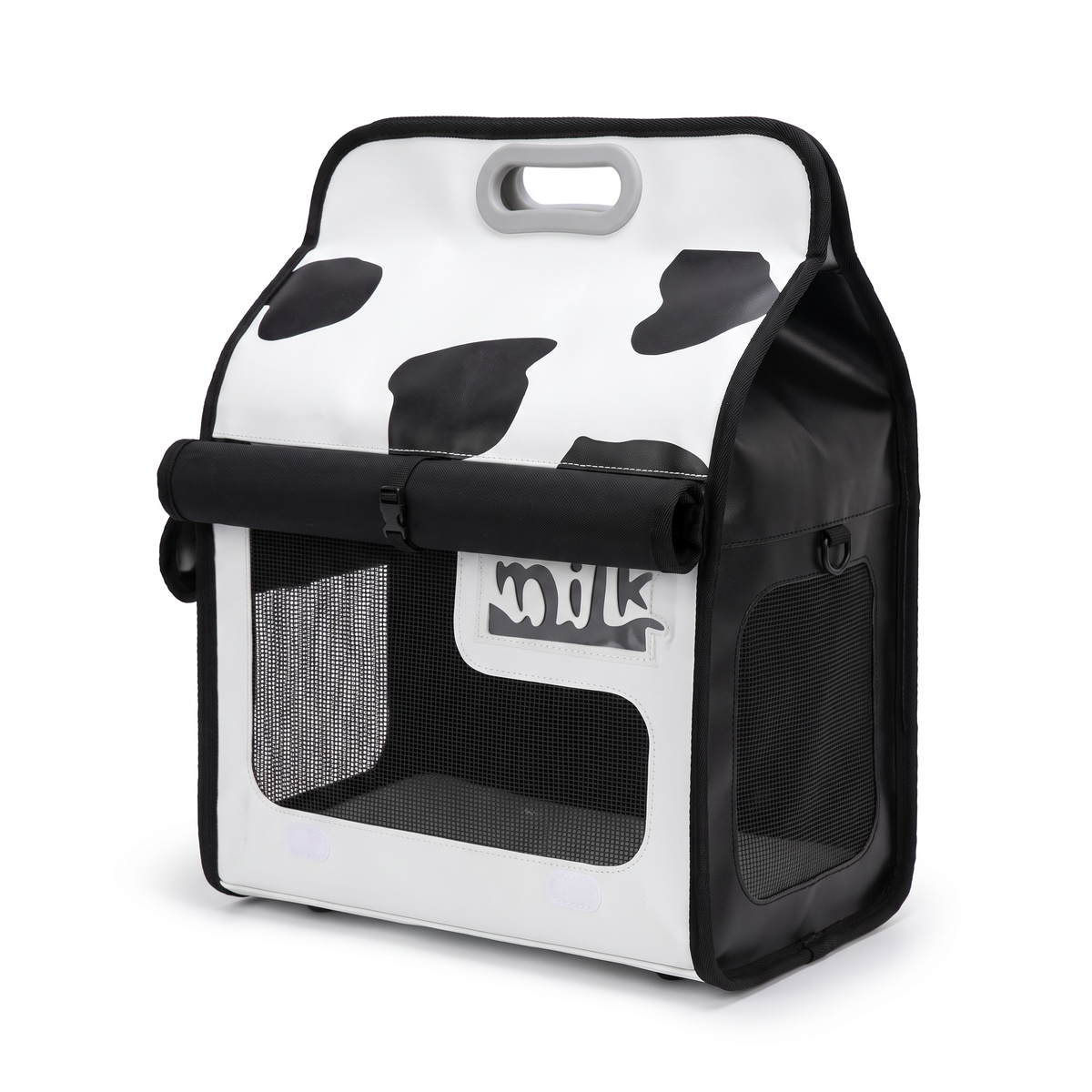 Cat Carrier Backpack, Milk Carton Design | Clear Front Panel, Backpack or Tote