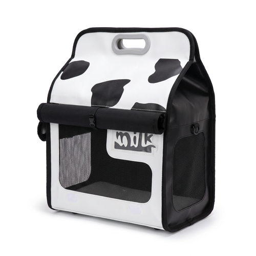 Cat Carrier Backpack, Milk Carton Design | Clear Front Panel, Backpack or Tote