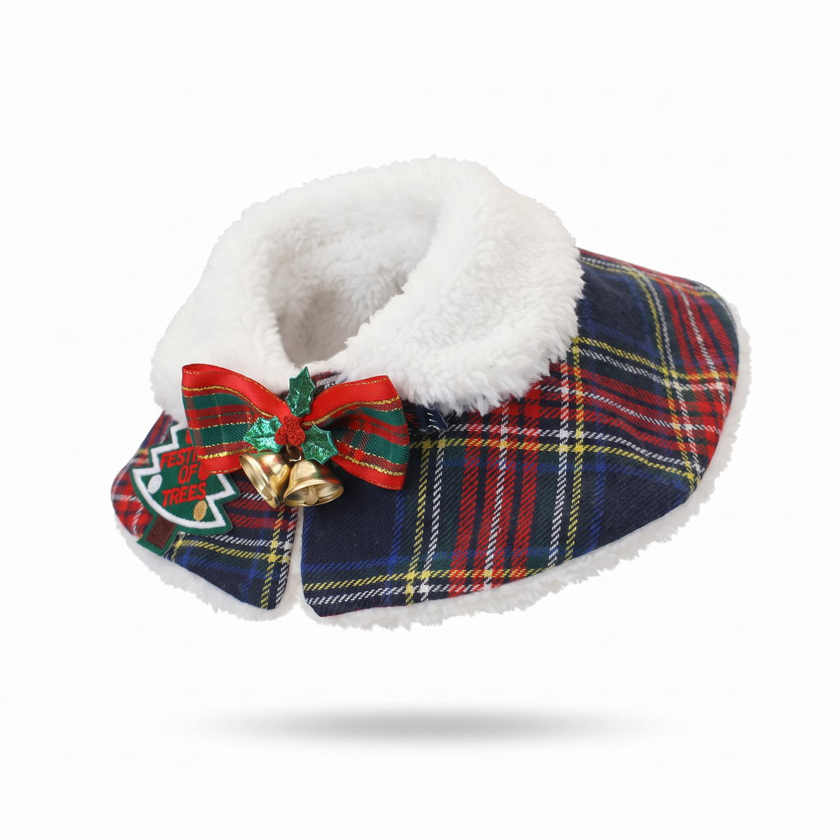 Christmas Cat Cape Costume | Hooded or Collar Style, Plaid, XS to L