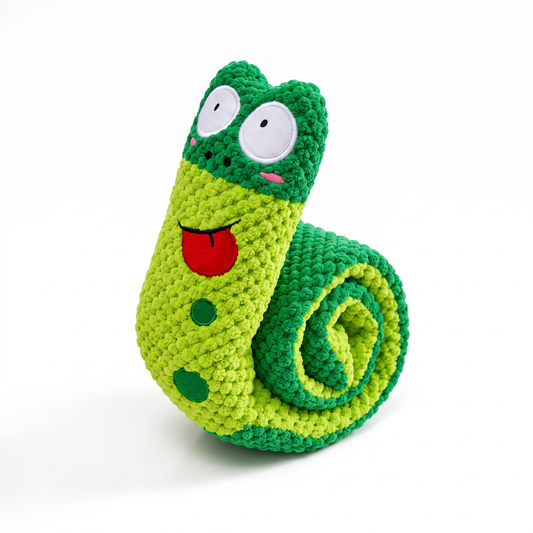 Snail Snuffle Toy for Dogs | Roll-Up Treat Hiding, 27.5 in