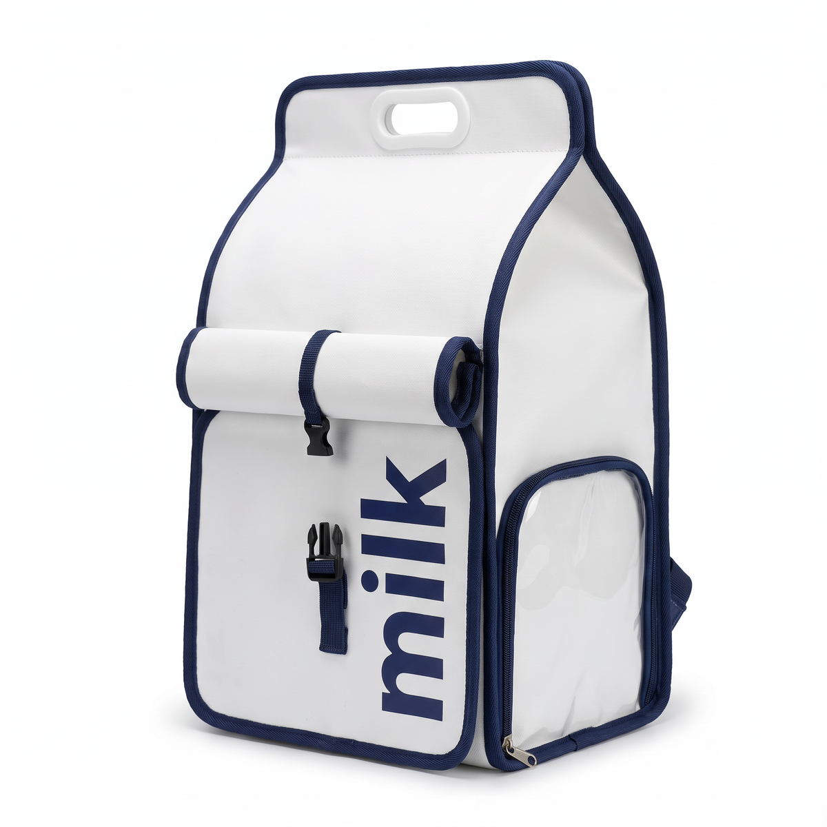 Cat Carrier Backpack, Milk Carton Design | Clear Front Panel, Backpack or Tote