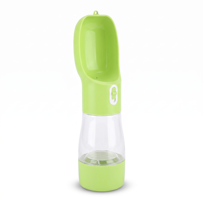 Dog Water Bottle with Food Container | 2-in-1, Leak-Proof, Portable