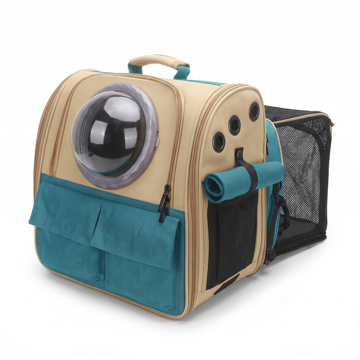 Cat Backpack Carrier with Bubble Window | Expandable Option, 8 Colors