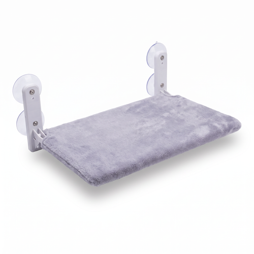 Cat Window Hammock with Suction Cups | Reversible, Washable Cover