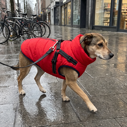 Waterproof Dog Coat with Fleece Lining | Windproof, XS to 4XL