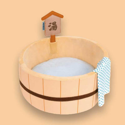 Hot Spring Tub Cat Bed and Scratcher | Wooden Tub Look, 3 Styles