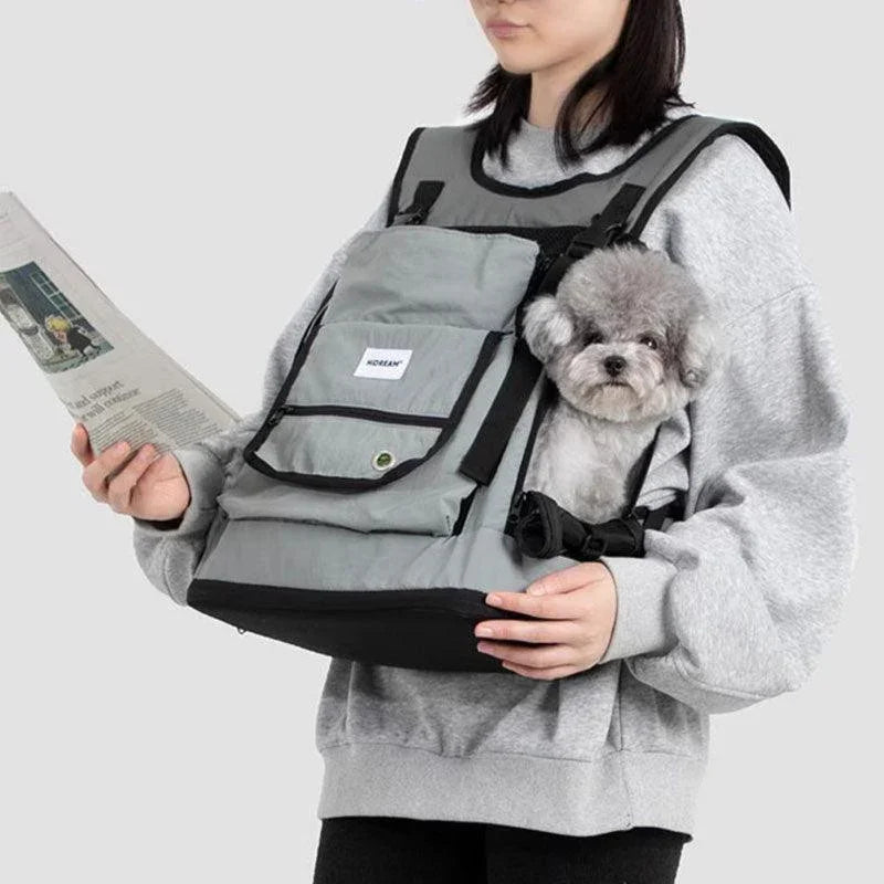 Hiking Cat Backpack Carrier | Wear Front or Back, Mesh Sides, up to 15 lb