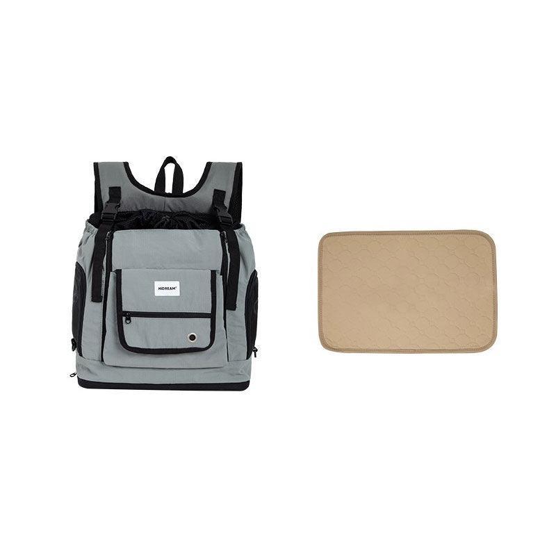 Hiking Cat Backpack Carrier | Wear Front or Back, Mesh Sides, up to 15 lb