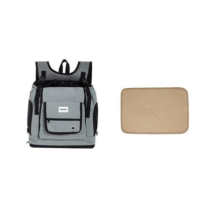Hiking Cat Backpack Carrier | Wear Front or Back, Mesh Sides, up to 15 lb