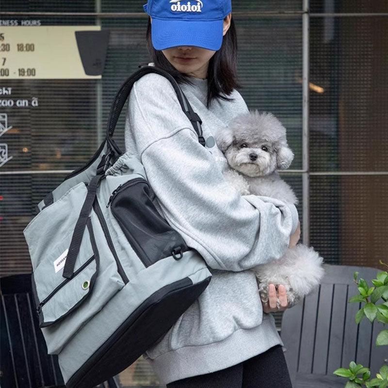 Hiking Cat Backpack Carrier | Wear Front or Back, Mesh Sides, up to 15 lb
