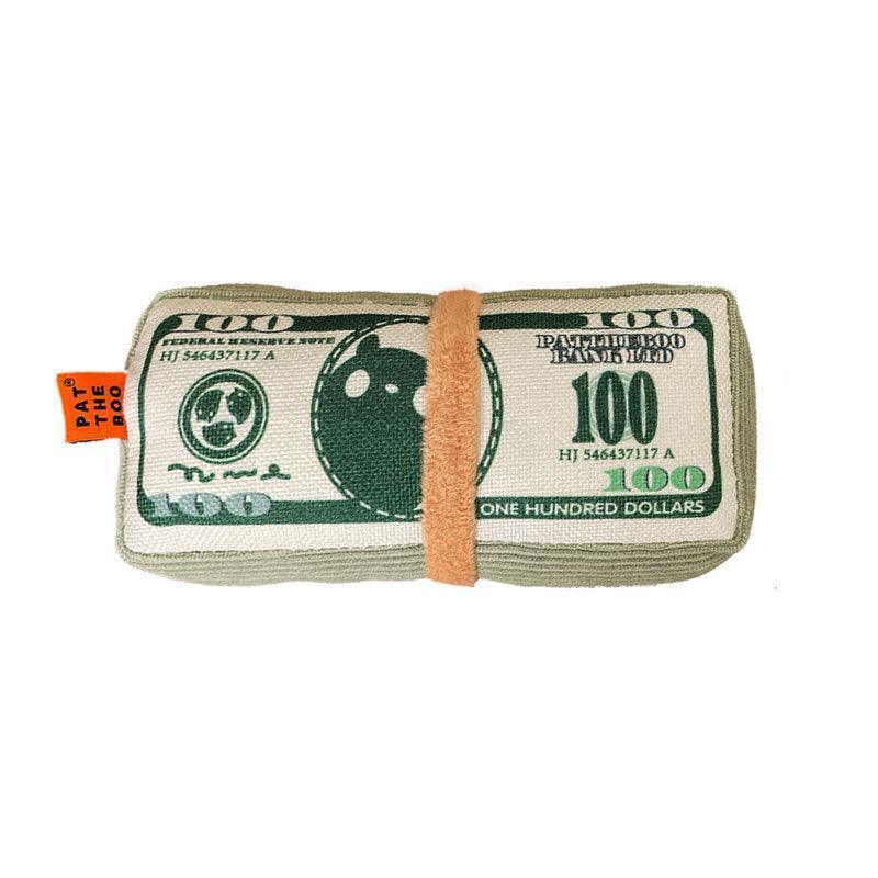 Catnip Cat Toy, Dollar Bill Pillow | Crinkle Paper | Box and Bed Options