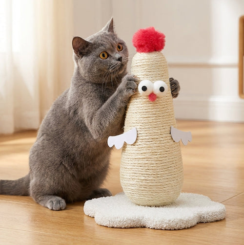 sisal-cat-scratching-post-chicken-shape-small-large