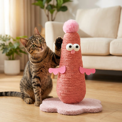 sisal-cat-scratching-post-chicken-shape-small-large